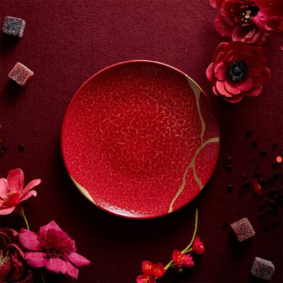 Bernardaud Kintsugi Rogue Empereur & Charbon Collection