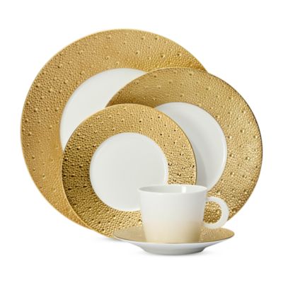 Ecume Gold Dinnerware Collection