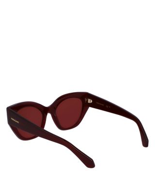 Classic Logo Geometric Cat Eyes, 55mm