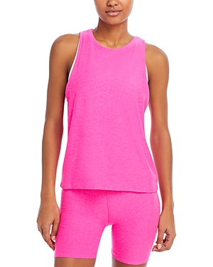 Beyond Yoga Featherweight Rebalance Tank Top In Pink Punch Heather