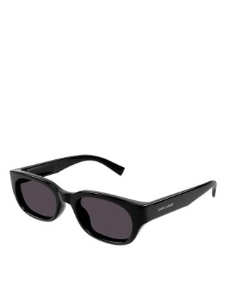 SAINT LAURENT - Script Rectangular Sunglasses, 52mm