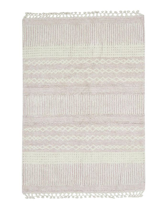 Shop Lorena Canals Woolable Kids Ari Washable Area Rug, 4'7 X 6'7 In Frosted/white