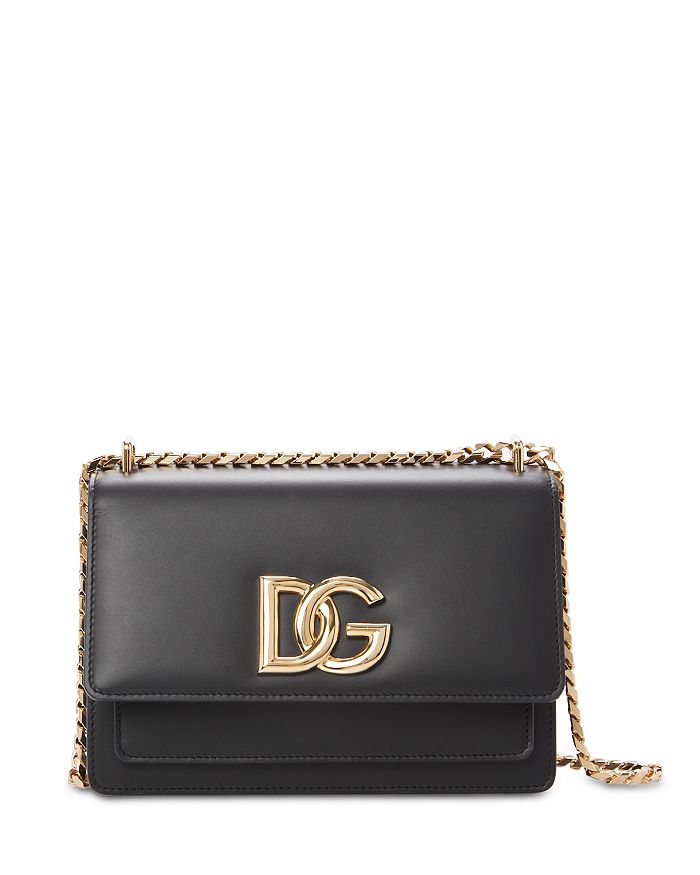 Dolce & Gabbana Logo Leather Shoulder Bag | Bloomingdale's