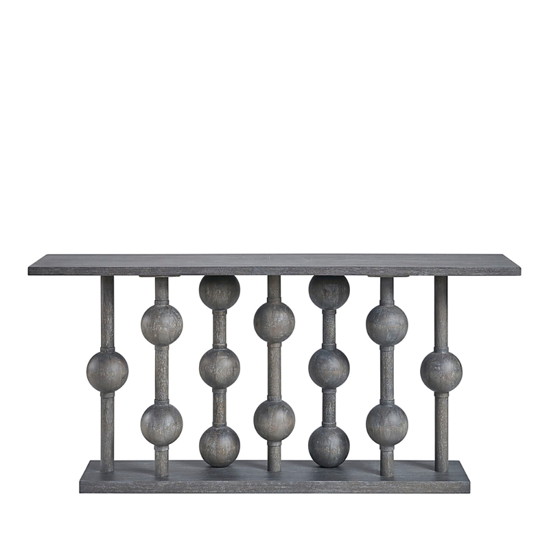 Universal Bloomingdale's Foxglove Console Table In Gray