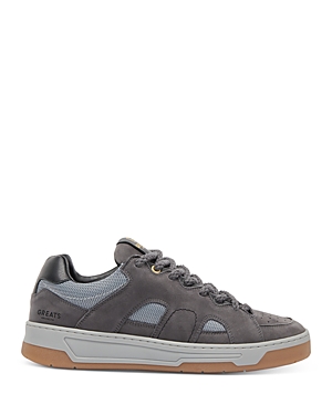 Greats Men's Cooper Low Lace Up Sneakers In Charcoal