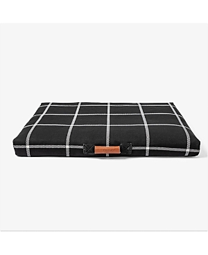 Lay Lo Plaid Small Dog Bed In Black