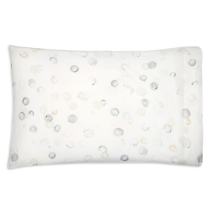 Sferra Punti Pillowcase, Standard In Platinum