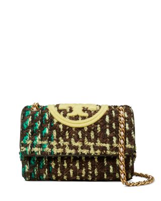 Tory burch tweed bag sale