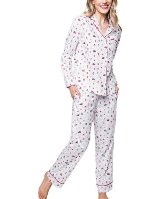 Petite Plume - Winter Nostalgia Cotton Long Christmas Pajama Set