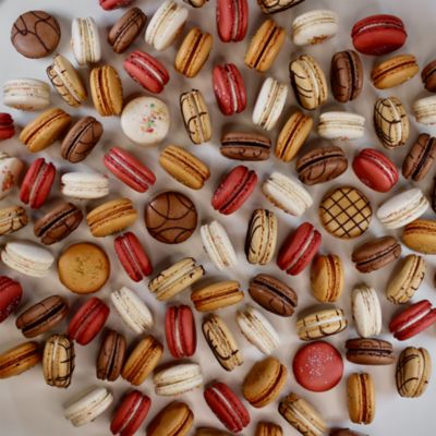 Best Sellers French Macarons Gift Box, 20 Piece