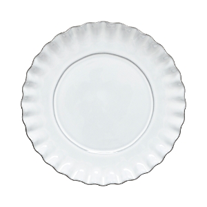 Costa Nova Festa Salad Dessert Plate In White