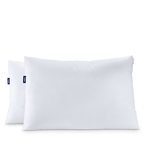 Casper Down & Feather Pillow Double Pack, King In White