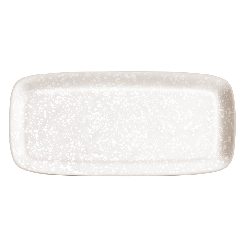 L'objet Alchimie Rectangular Platter Large In White