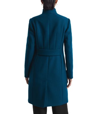 REISS Mia Wool Blend Mid Length Coat | Bloomingdale's