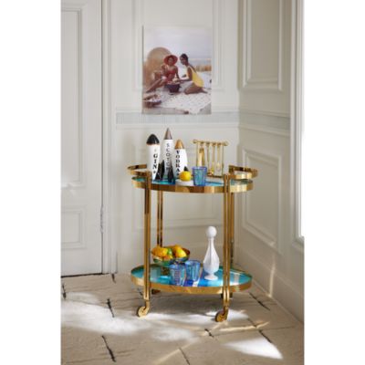 Ultramarine Bar Cart