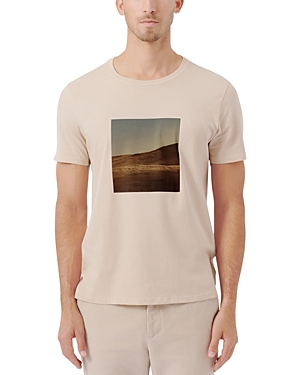 Shop Atm Anthony Thomas Melillo Cotton Jersey Graphic Tee In Natural