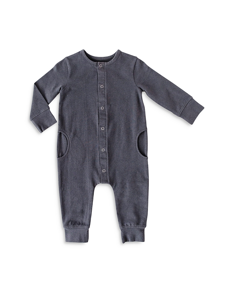 Pehr Unisex Essentials Pocket Long Sleeve Coverall - Baby In Blue