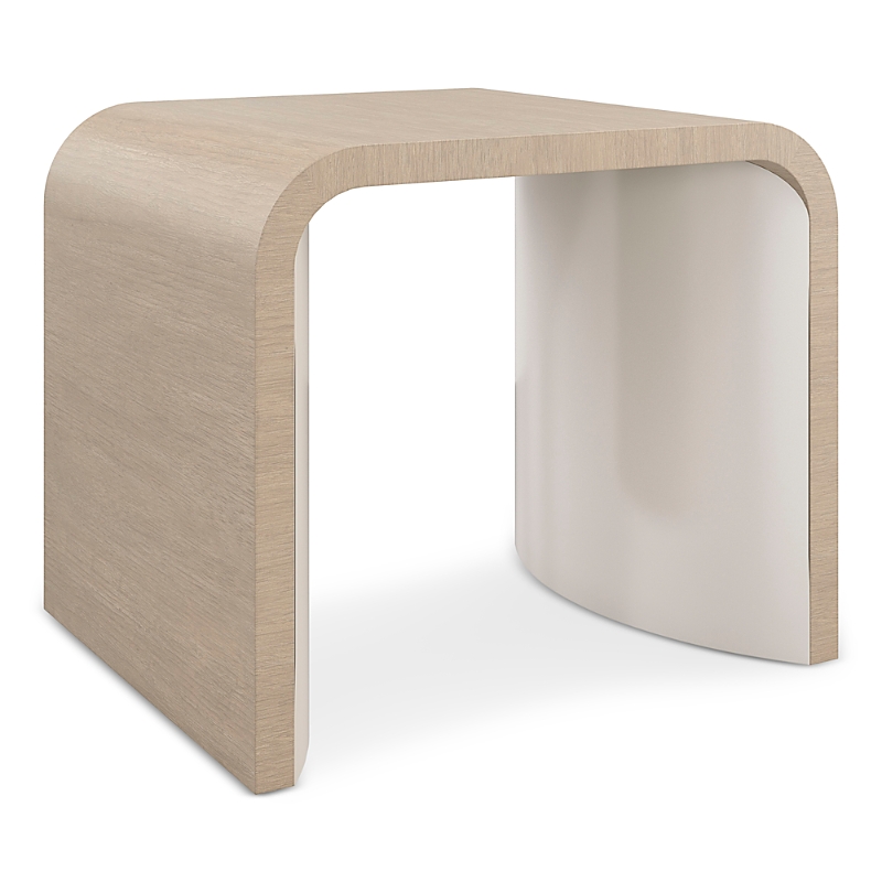 Caracole Movement End Table In Tan
