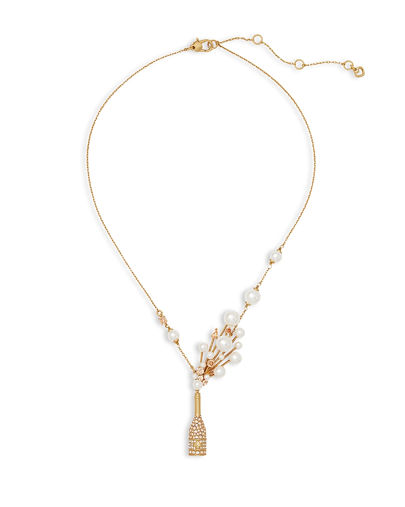 kate spade new york Cheers to That Statement Pendant Necklace, 15