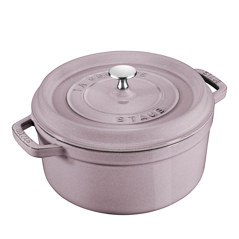 Staub 5.5-quart Enameled Cast Iron Dutch Oven In Lilac