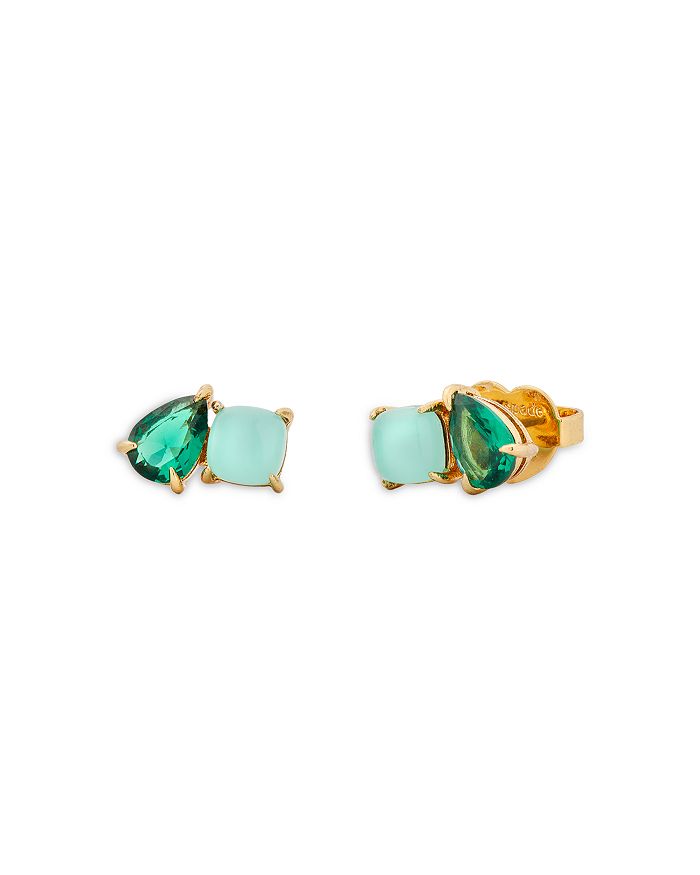 Kate spade new york emerald stud earrings deals