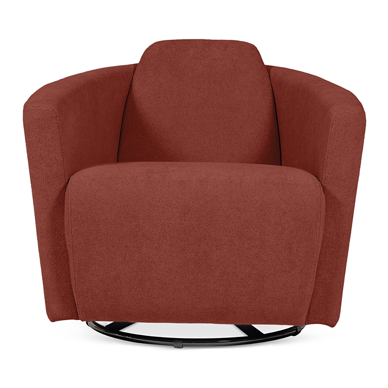 Giuseppe Nicoletti Hollister Swivel Chair In Arancio