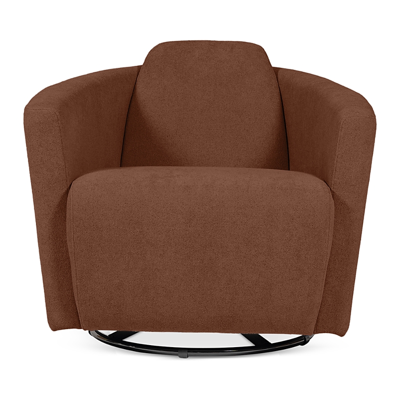 Giuseppe Nicoletti Hollister Swivel Chair In Ocra