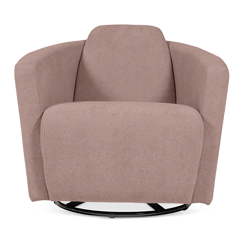 Giuseppe Nicoletti Hollister Swivel Chair In Rosa