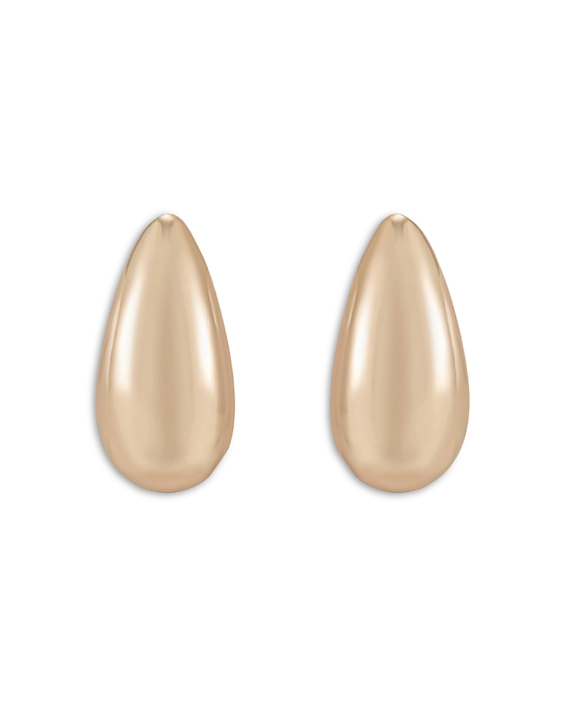 Ettika Golden Teardrop 18k Gold Plated Earrings In Gold