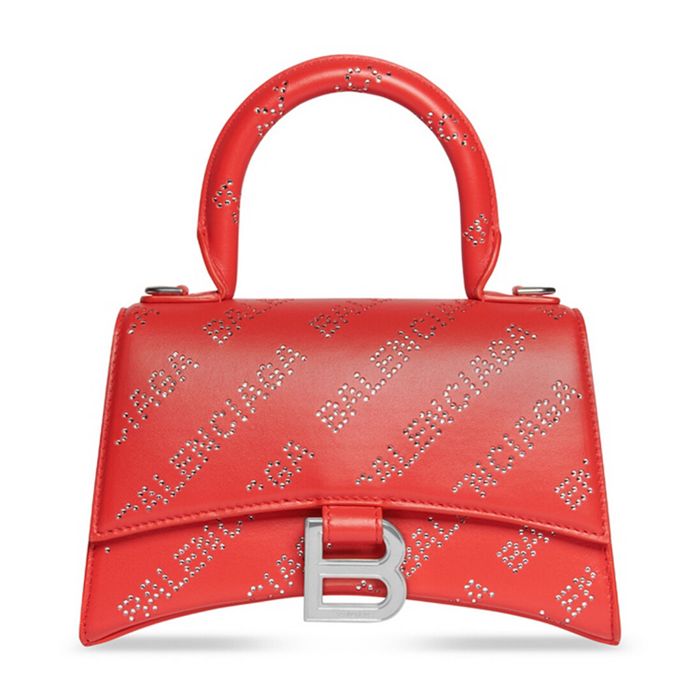 Balenciaga Hourglass XS Handbag with Rhinestones Bloomingdale's