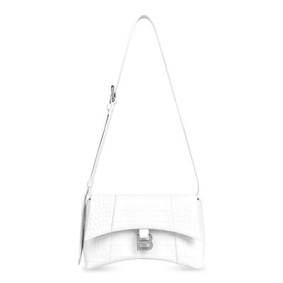 Balenciaga - Downtown XS Shoulder Bag Crocodile Embossed