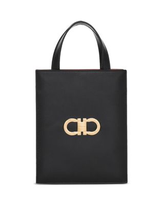 Ferragamo - Double Gancio Bicolor Mini Tote Bag