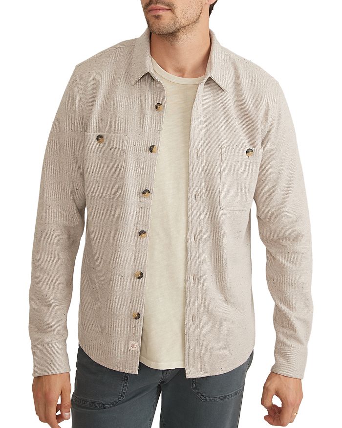 Marine Layer Pacifica Stretch Twill Standard Fit Button Down Shirt ...