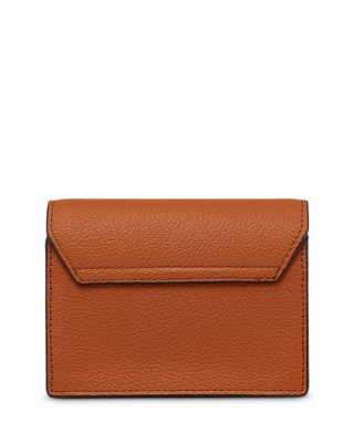 Himmel Mini Leather Card Case with Strap