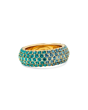Kendra Scott Mikki Ombre Pave Band Ring in 14K Gold Plated