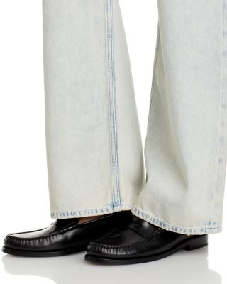 Logan Wide Leg Jeans in Icefall