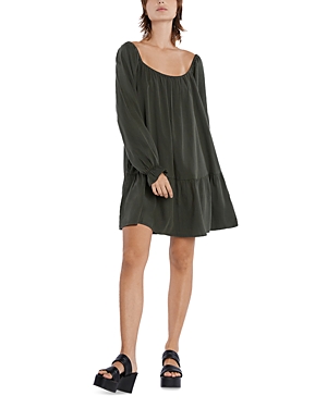Billy T Ruby Sway Dress In Camp Green