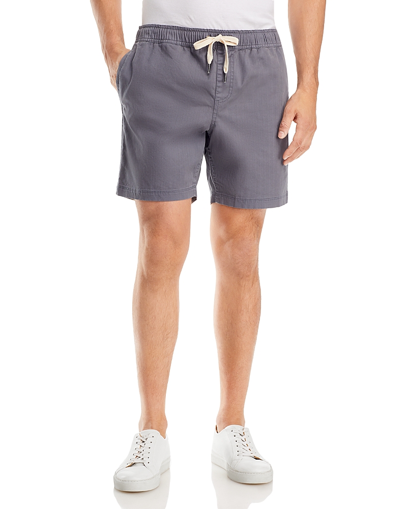 Rails Cruz Drawstring Shorts In Charcoal