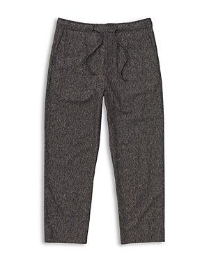Shop Rag & Bone Bradford Melange Relaxed Fit Tweed Pants In Navy Melange
