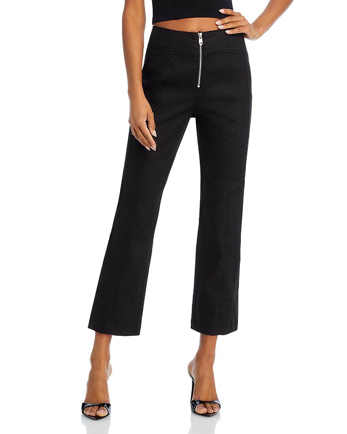 DS Magic Chestnut Brown Straight Ankle Pants