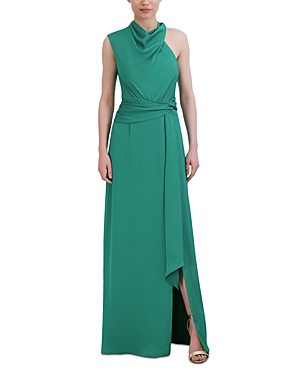 Bcbgmaxazria Sleeveless Long Maxi Dress In Green