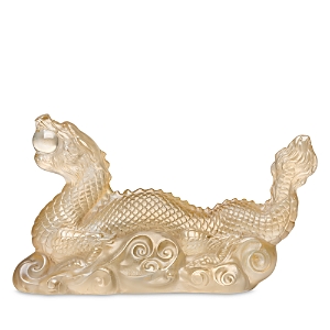 Lalique Tianlong Dragon, Gold Luster