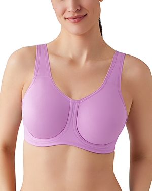 Wacoal Simone Sport Hight Impact Underwire Bra 855170, Up To I Cup In Phalaenopsis