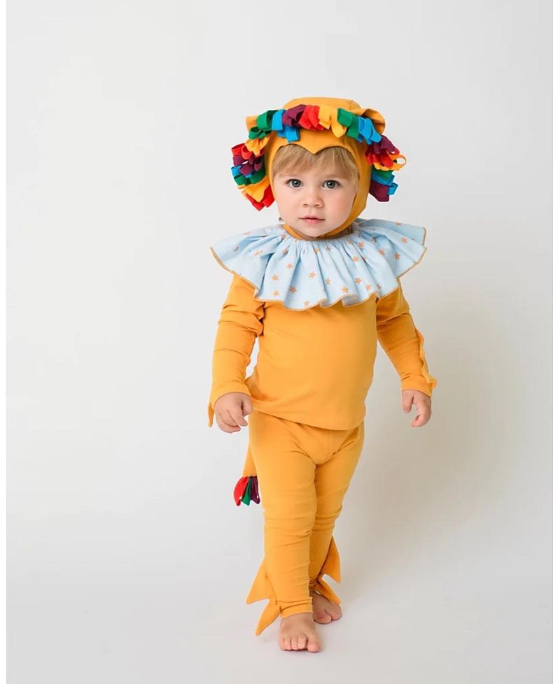 Band Of The Wild Rainbow Circus Lion Pajama Costume - Baby, Little Kid, Big Kid