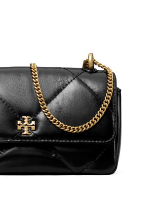 Mini Kira Diamond Quilted Leather Flap Bag