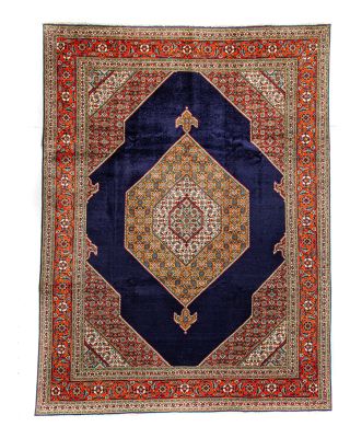 Bashian One of a Kind Persian Tabriz Area Rug, 9'10 x 13'2