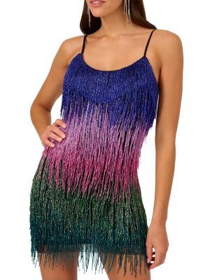 Liv Foster Beaded Mini Dress