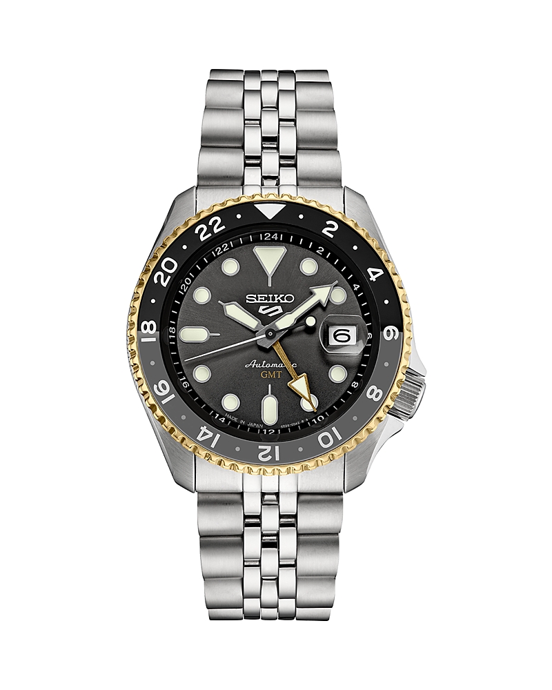 Seiko Watch 5 Sports Gmt Watch, 43mm