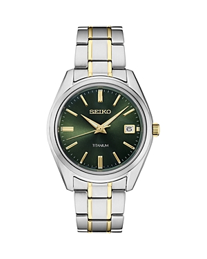 Seiko Watch Essentials Watch, 40mm In Green/silver
