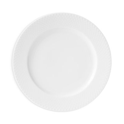 Rosendahl - Lyngby Porcelain Rhombe Dinner Plate, White